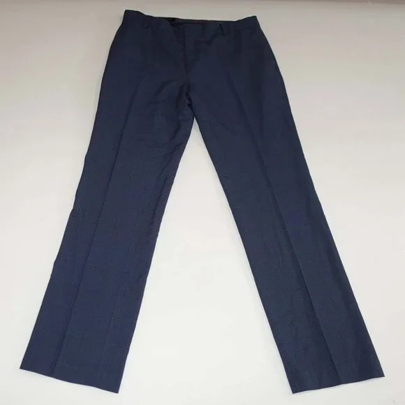 banana republic blue dress pants Men's Blue Dress Pants